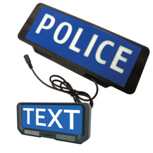 Visor and Message Signs