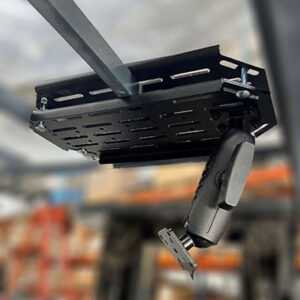 Overhead Forklift Mount With Dual Ball Mount for Material Handling