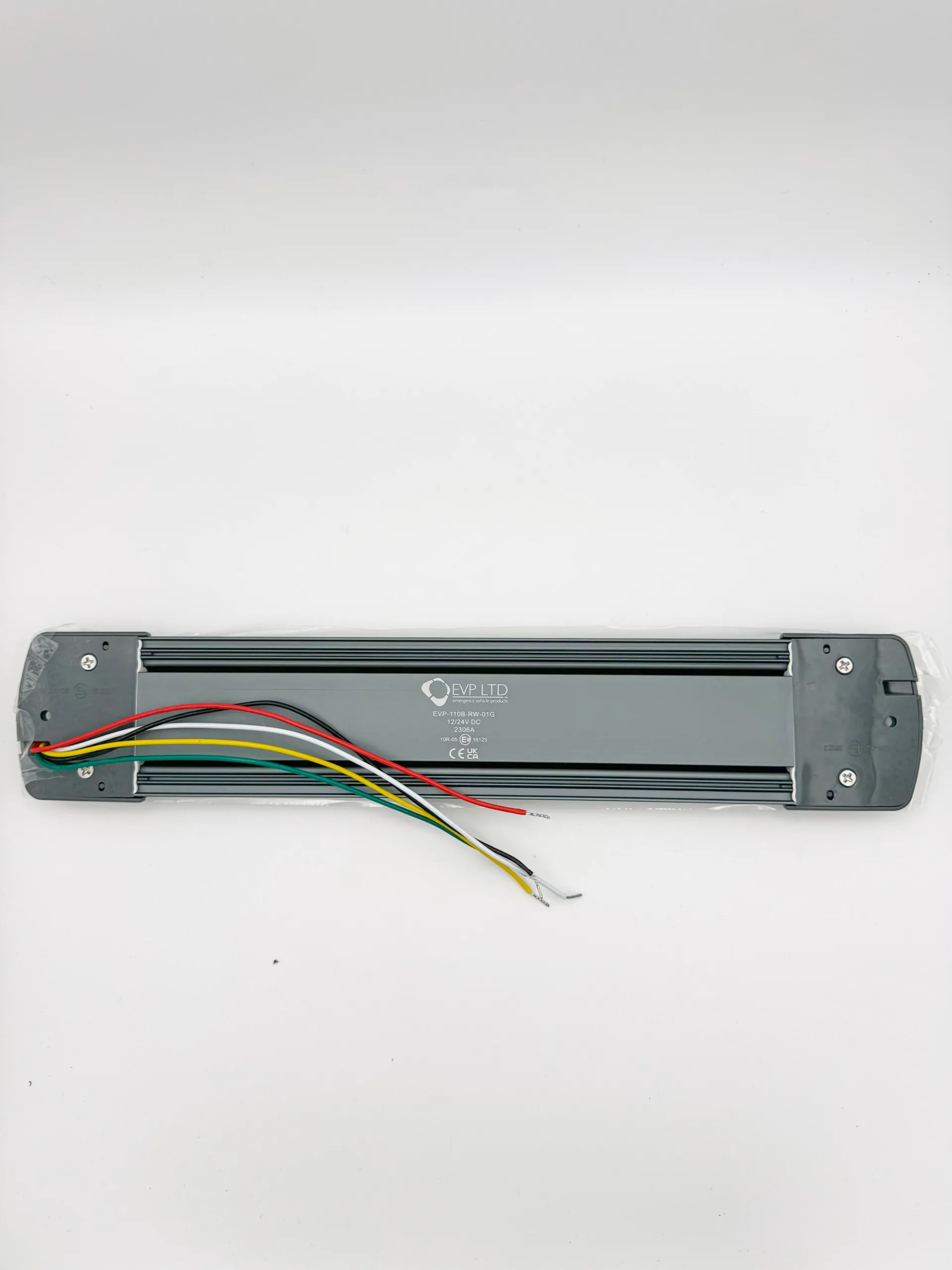 173mm or 300mm red/white or NEW white interior light hard wired 110 Series - Grey Housing - Image 3